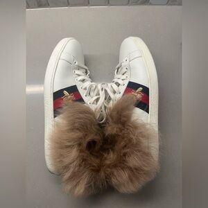 Women’s Gucci Ace Sneaker “Wool”  498199 0F150